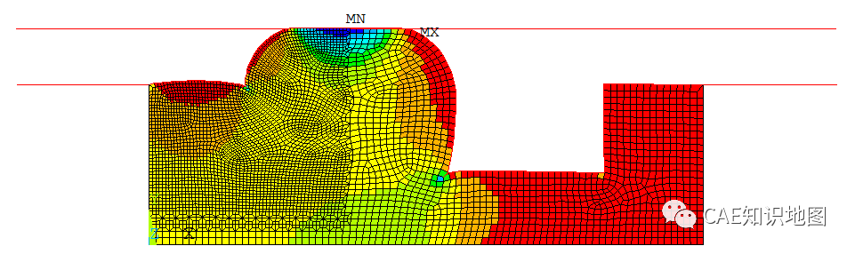 APDL Showcase2:超弹性密封圈网格加密分析的图13